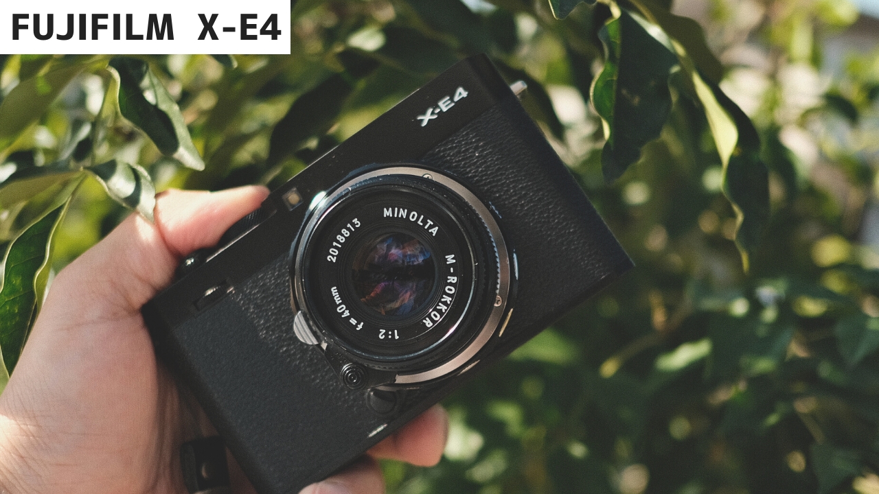 FUJIFILM X-E4を開封！レンタル後に即購入しました！ - 45House